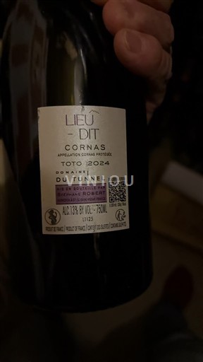Thung lũng Rhône Cornas Domaine Tunnel Lieu-dit TOTO 2024