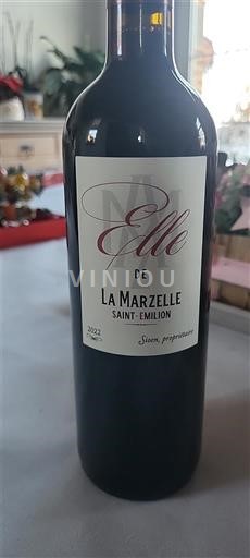 Bordeaux Saint-Émilion La Marzelle Elle 2022