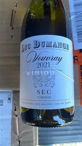 Valle della Loira Vouvray Luc Dumange 2021