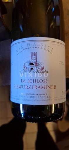 Elsass Alsace Grand Cru Grand Cru Jean-Pierre Kappler Im Schloss Gewurztraminer 2020