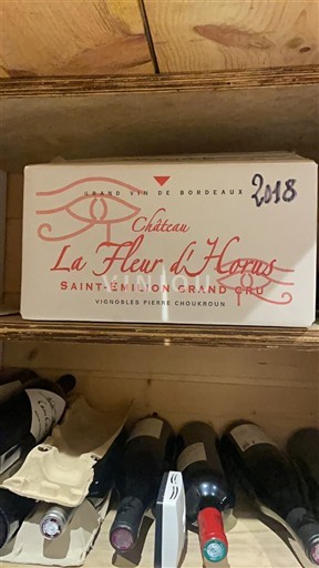 Burdeos Saint-Émilion Gran Cru Grand Cru Château La Fleur d'Horus 2018