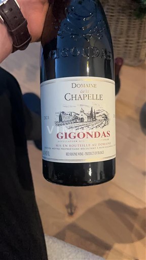 Rhônedalen Gigondas Domaine La Chapelle 2021