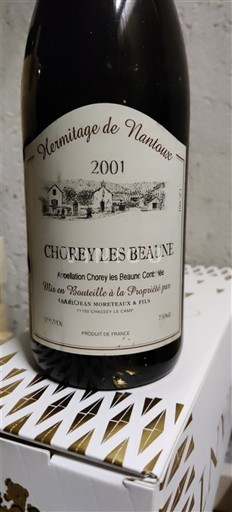Bourgogne Chorey-lès-beaune Hermitage de Nantoux 2001