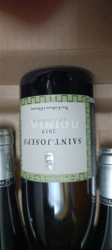 Viner Blanc demi-sec Le Lombard Collines Rhodaniennes 2019 Frankrike Rhônedalen Saint-Joseph AOC
