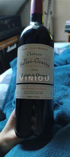 Wijnen Rouge sec Château Belles-Graves 1994 Frankrijk Bordeaux Lalande-de-pomerol AOC