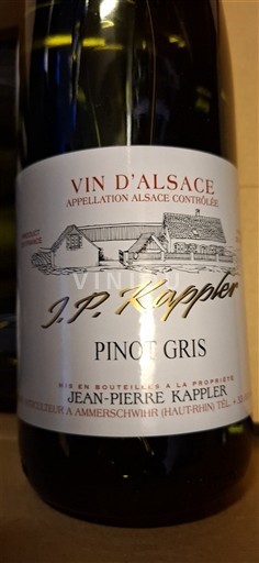 Elsass Grauburgunder Jean-Pierre Kappler Pinot gris 2024