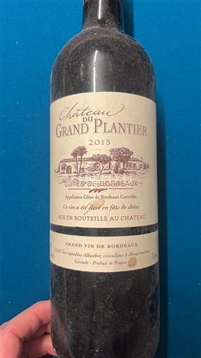 Bordeaux Côtes-de-Bordeaux Château Grand Plantier 2015