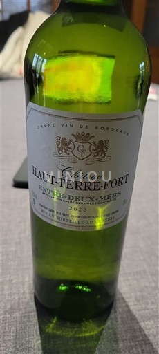 Viinit Blanc sec Château Haut-Terre-Fort 2023 Ranska Bordeaux Jokienvälimaat AOC