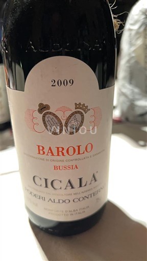 Piemonte Barolo Poderi Aldo Conterno Cicala 2009