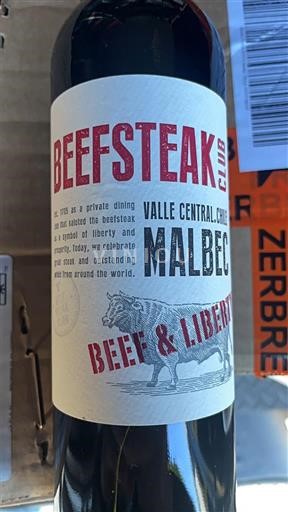 Thung lũng Maipo Maipo Central Beefsteak Club Beff & Liberty 2022