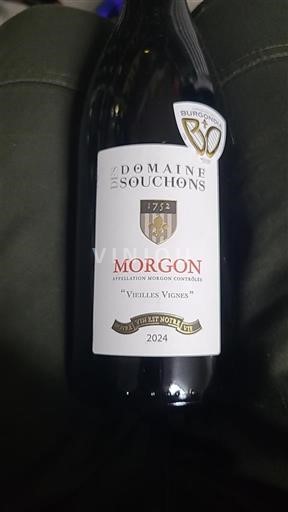 Beaujolais Morgon Domaine S Souchons Vieilles Vignes 2024