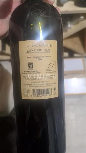 Langvedok Saint-Chinian La Dournie 2020