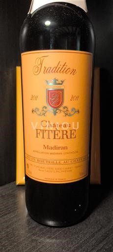 South West Madiran Château Fitère Tradition 2011