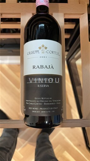 Piemonte Barbaresco Giuseppe Cortese Rabajà Riserva 2001