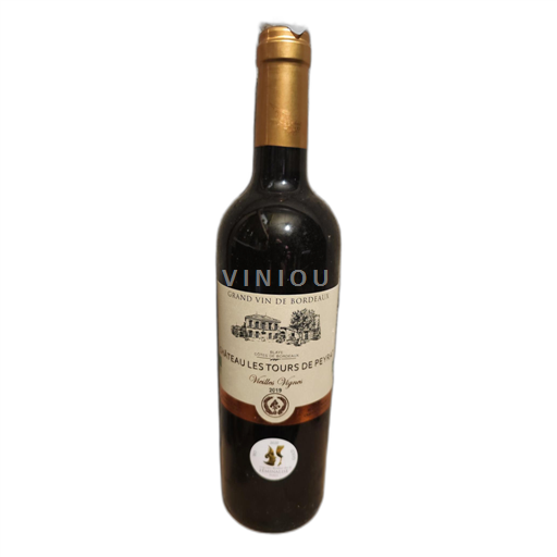 Burdeos Blaye-Côtes de Burdeos Château Les Tours de Peyrat Vieilles Vignes 2019