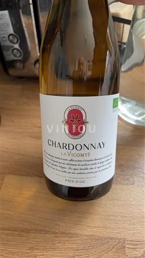 Languedoc ja Roussillon Pays d'Oc La Vicomté Chardonnay Ei vuosikertaa