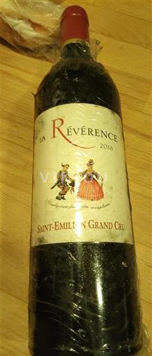 Burdeos Saint-Émilion Gran Cru Grand Cru La Révérence 2018