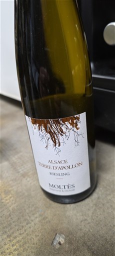 Alsácia Moltès Terre d'Apollon 2018
