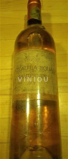 Bordeaux Sauternes Château La Bouade 2009