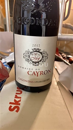 Rhônevallei Gigondas Domaine Cayron 2017