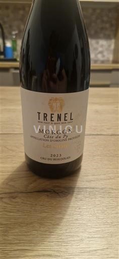 Beaujolais Morgon Trenel Côte du Py Les strates 2023