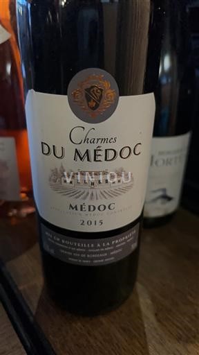 Bordeaux Médoc Charmes du Médoc 2015