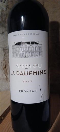 Bordeaux Fronsac Château La Dauphine 2017