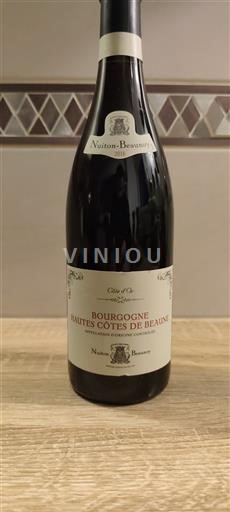 Burgundy Not Specified Nuiton-Beaunoy Côte d'Or 2018