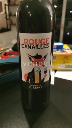 Provence Không được chỉ định Domaine Suriane Rouge Canailles Không niên vụ