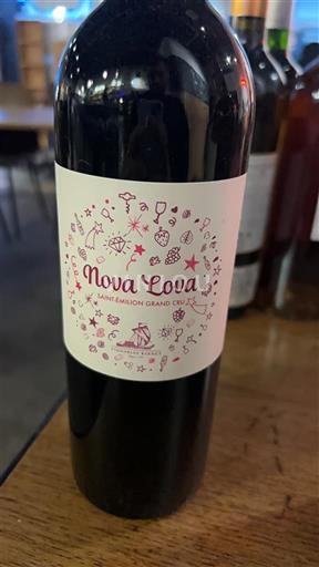 Burdeos Saint-Émilion Gran Cru Grand Cru Nova Lova 2015