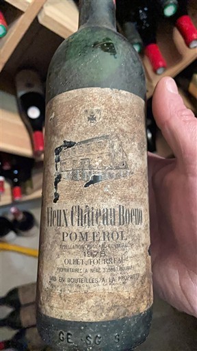 Bordeaux Pomerol Château Vieux Château Bourgneuf 1978