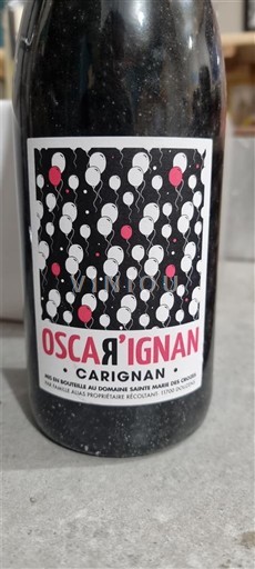 Langvedok Corbières Domaine Sainte Marie des Crozes Oscar'ignan 2022