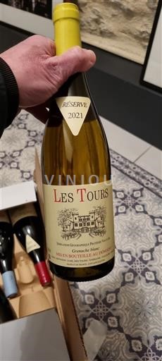 Provence, hạ lưu Rhône, Corse Vaucluse Igp Vaucluse (vin De Pays De Vaucluse) Les Tours Grenache Blanc Emmanuel Reynaud Réserve 2021