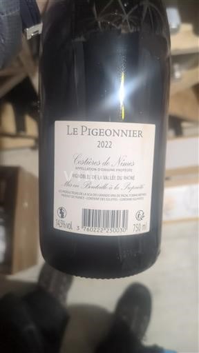 Valle del Rodano Costières di Nîmes Le Pigeonnier 2022