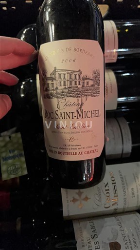 Bordeaux Saint-Émilion Château Roc Saint-Michel 2006