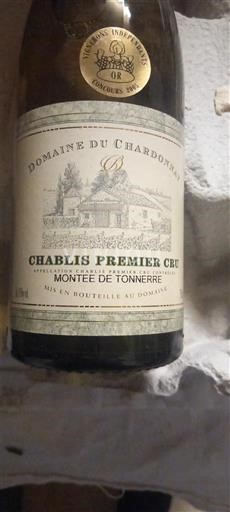 Bourgogne Chablis Premier Cru Domaine Chardonnay Montée de Tonnerre Ikke årgangsbestemt