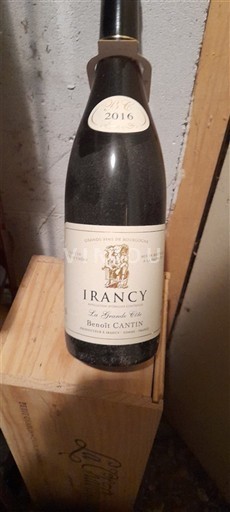 Bourgogne Irancy Benoît Cantin La Grande Côte 2016