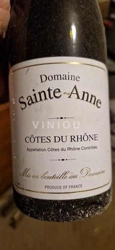 Rhônevallei Côtes-du-rhône Domaine Sainte-Anne Niet-geïntegreerd