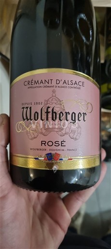 Alsace Crémant d'Alsace Wolfberger Rosé Không niên vụ