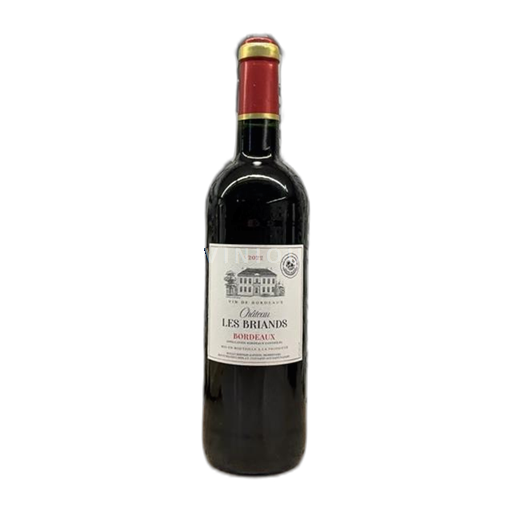Vine Rouge sec Château Les Briands 2022 Frankrig Bordeaux AOC