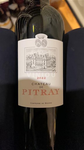 Bordeaux Castillon Côtes de Bordeaux Château Pitray 2022