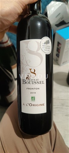 Tây Nam Fronton Château Bouissel À l'Origine 2019