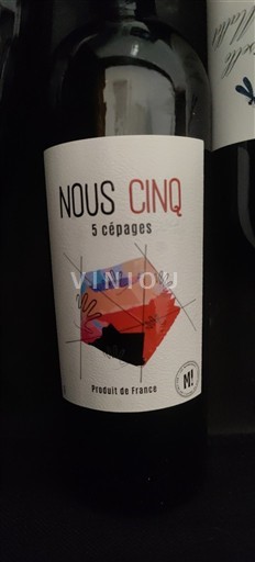 Languedoque Languedoc Nous Cinq 5 cépages 2023