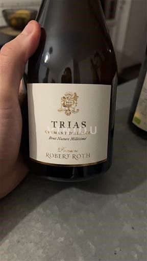 Alsace Crémant d'Alsace Robert Roth Trias 2019