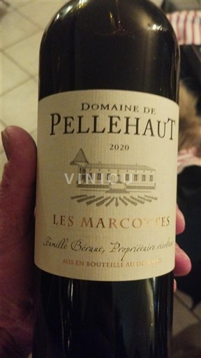 Tây Nam Côtes de Gascogne Domaine Pellehaut Les Marcottes 2020