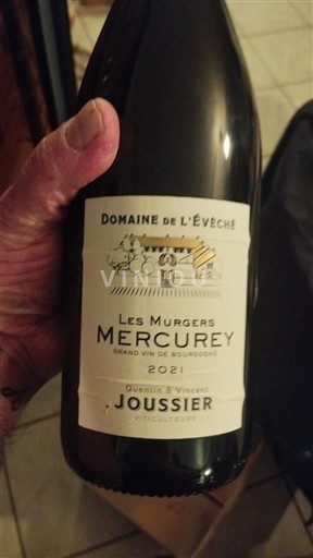 Borgonha Mercurey Domaine L'Evêché Les Murgers 2021