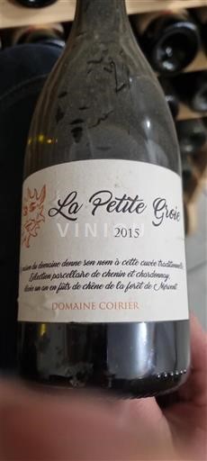 Valle della Loira Fiefs Vendéens Domaine Coirier La Petite Grêve 2015