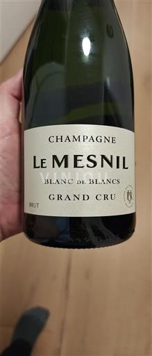 Champagne Šampanské Le Mesnil Blanc de Blancs Grand Cru Neročník