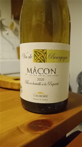 Burgundy Mâcon and Mâcon-Villages L'Aurore 2020