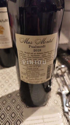 Languedoc og Roussillon Pays d'Oc Mas Montel Psalmodi 2018